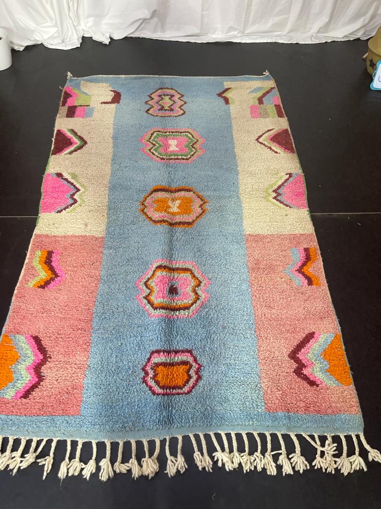 MOROCCAN HANDMADE RUG - craftkechbrand