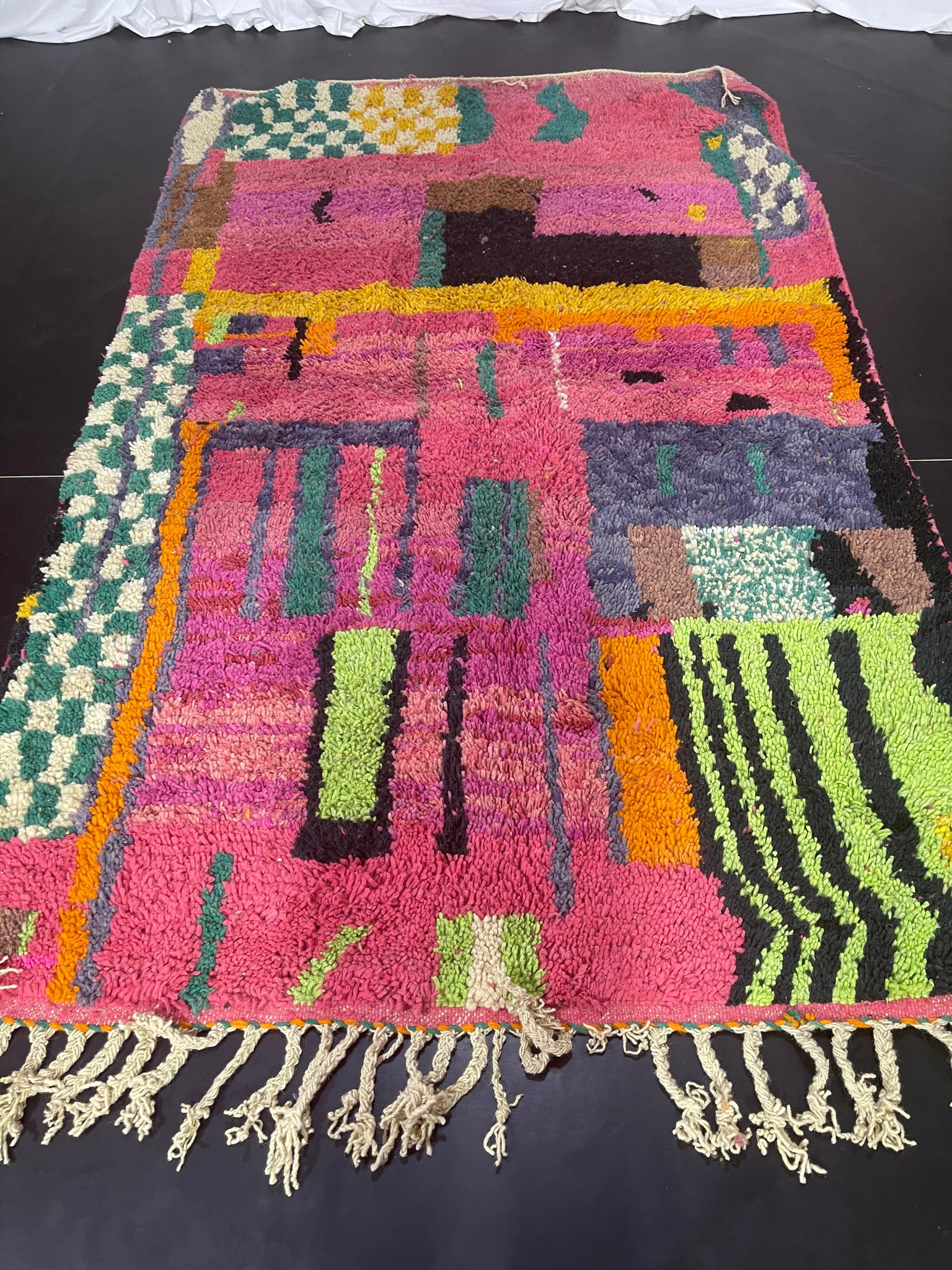 Vibrant Abstract Rug - craftkechbrand