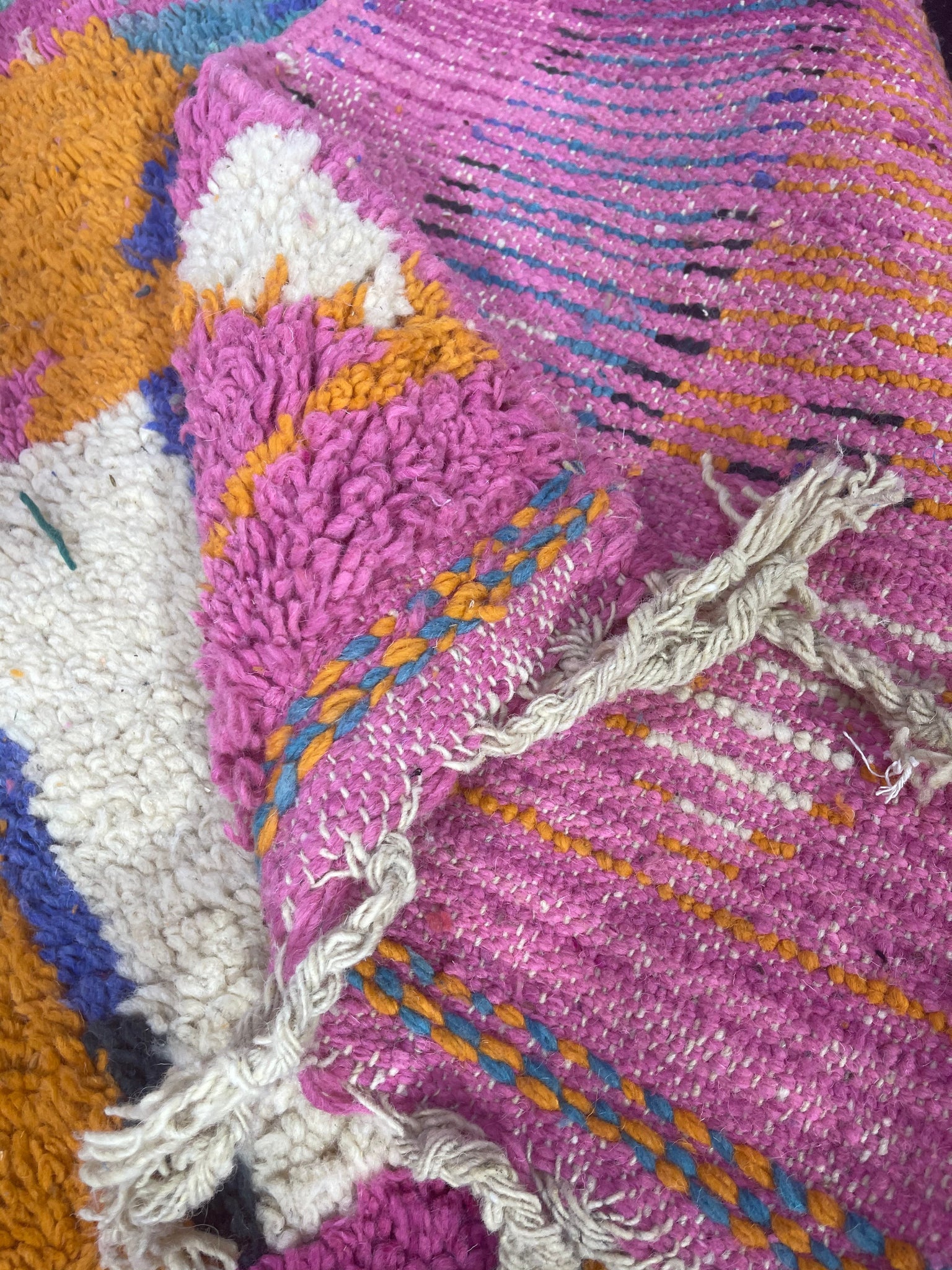 Vibrant Berber Rug - craftkechbrand