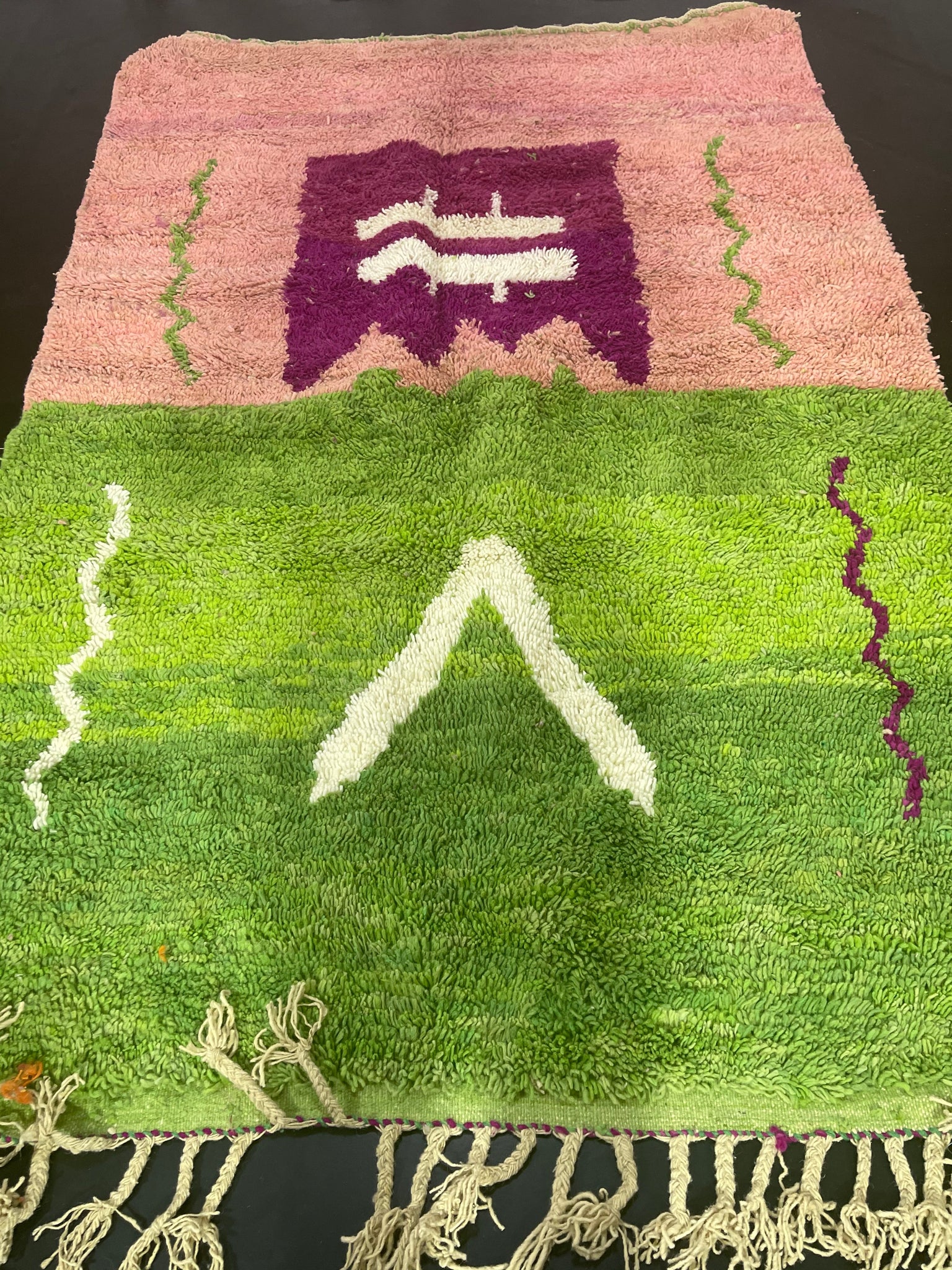 Gorgeous Berber Symbols Rug - craftkechbrand