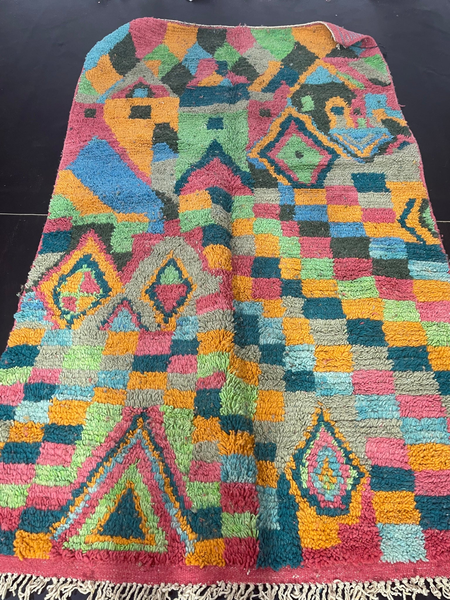 Gorgeous Moroccan rug  arfaoui - craftkechbrand