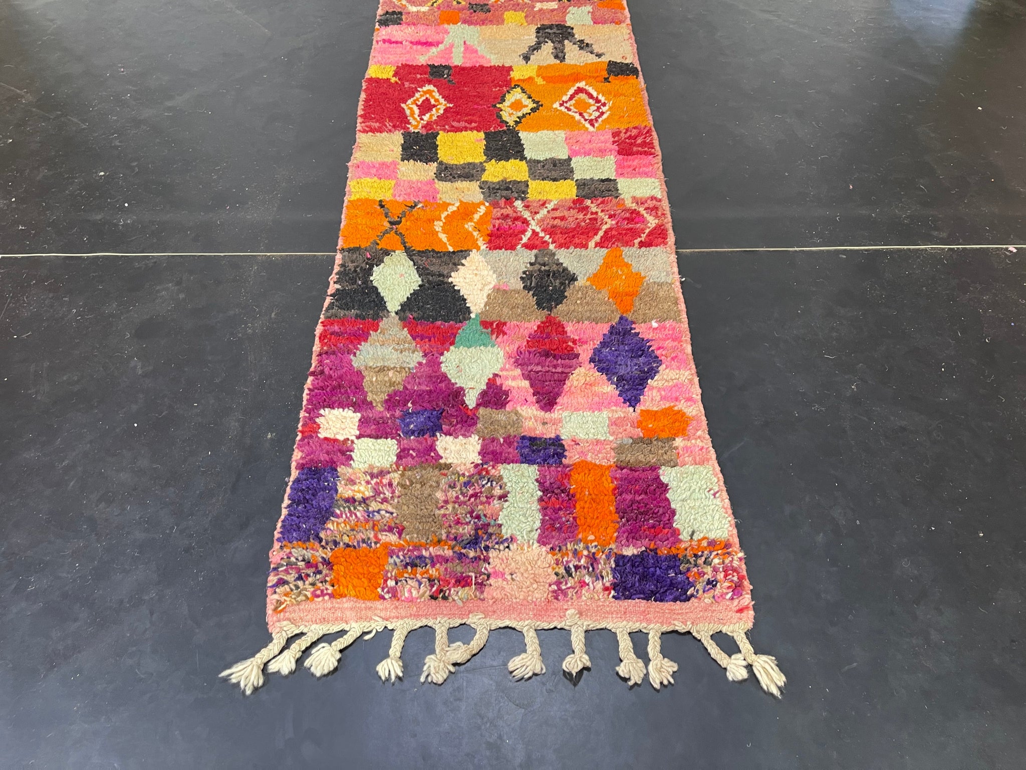 BEAUTIFUL MORROCAN RUNNER coulou - craftkechbrand