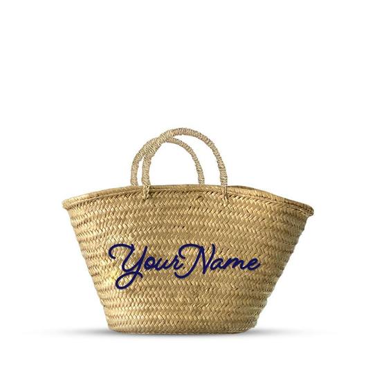 Medina sunchaser straw basket - Gold - craftkechbrand